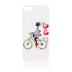 Чехол для iPhone 5S/6/6S &quot;Велосипед&quot;